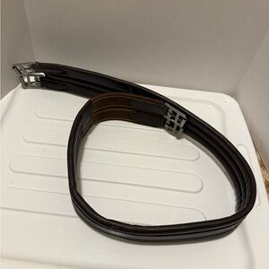 High quality leather English Equestrian Girth for Horseback Riding size 50